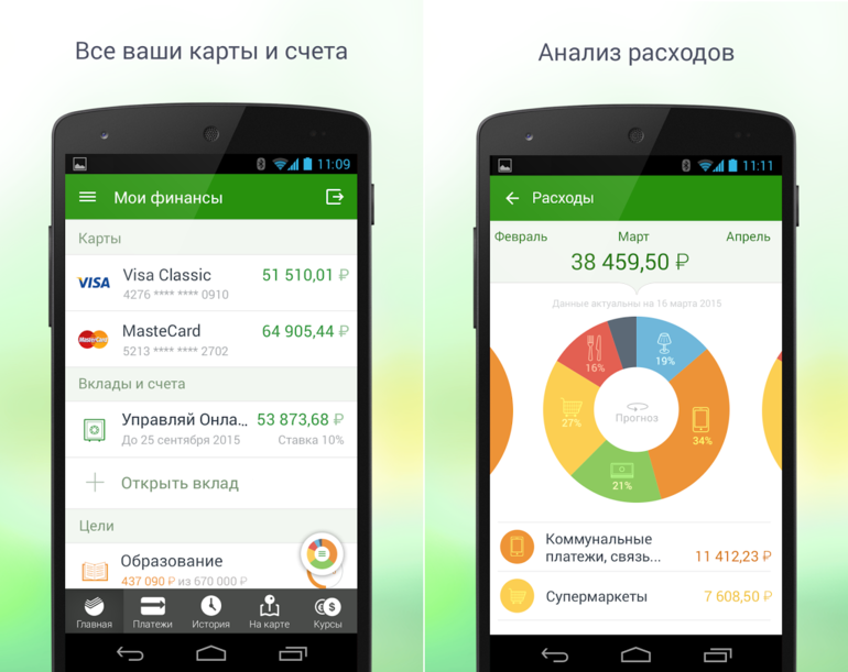 Оплата ЖКХ через мобильное приложение Сбербанк