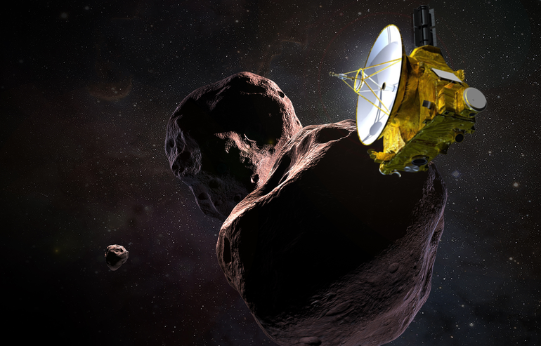 Фотография астероида Ultima Thule (2014 MU 69),