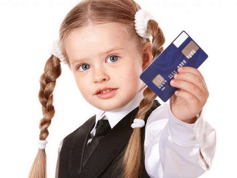 Получение детской банковской карты
